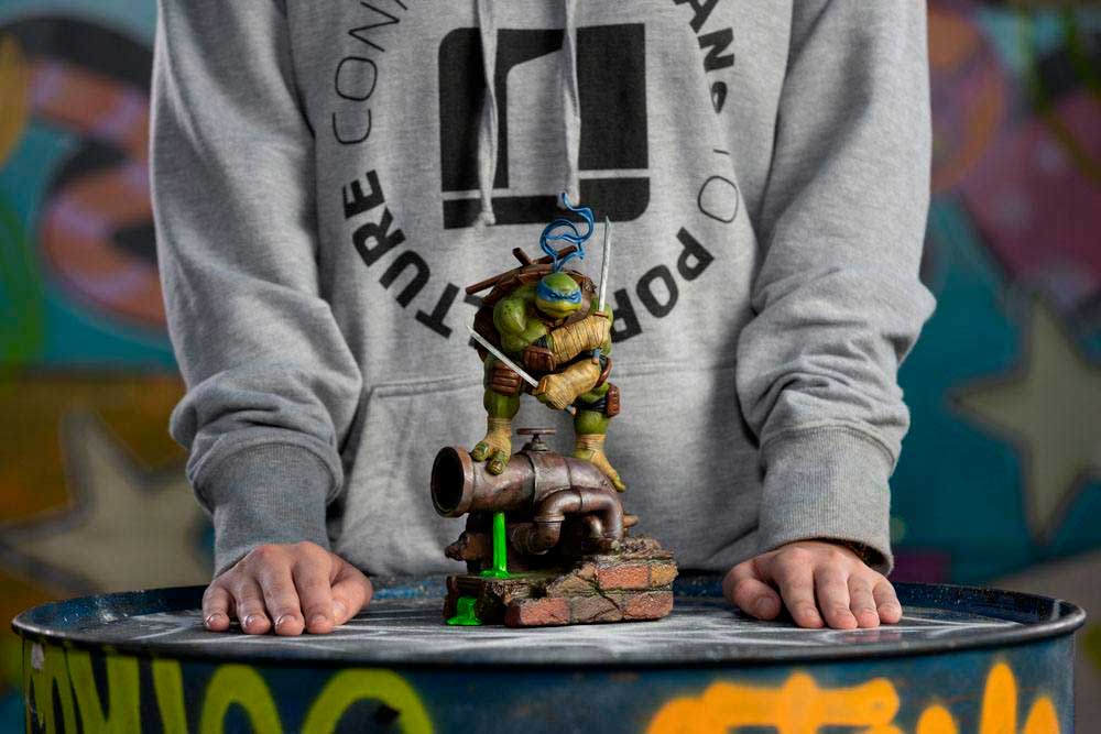 Estatua Leonardo Tortugas Ninja