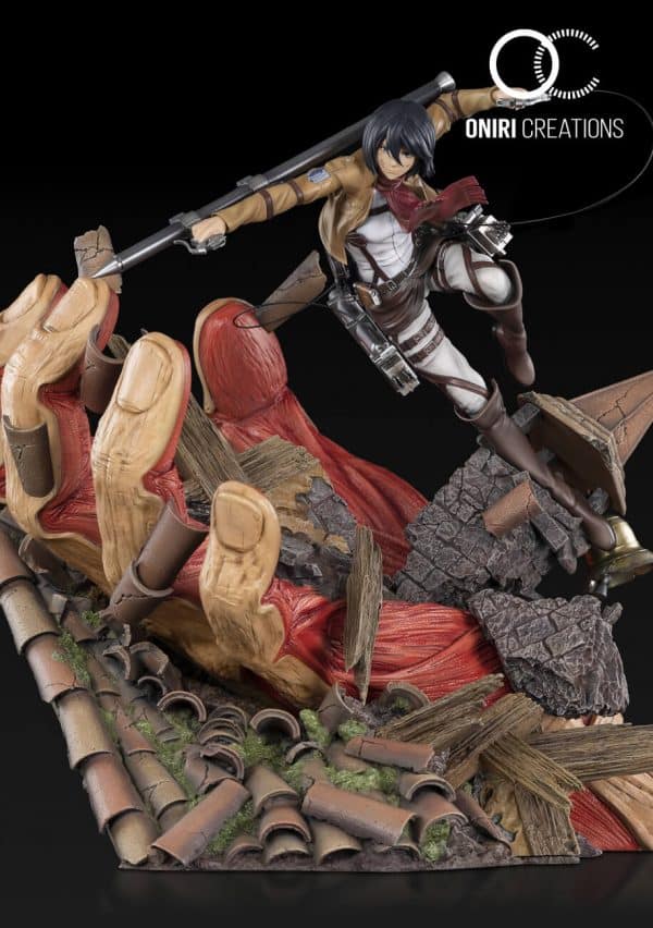Mikasa statue oniri creations