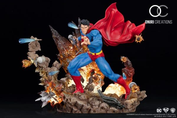 Superman for tomorrow statue03