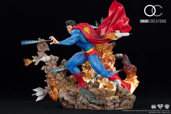 Superman for tomorrow statue04