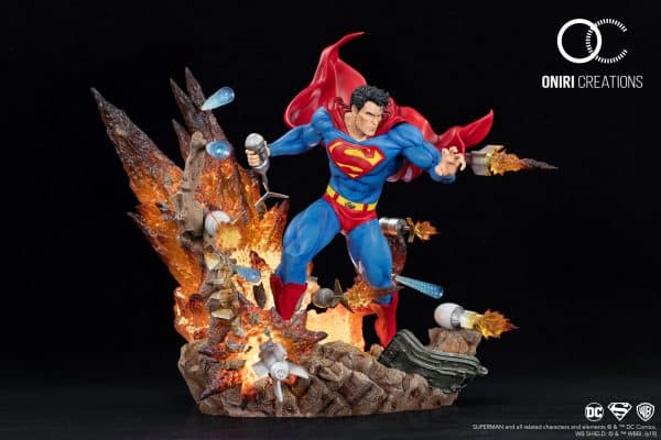 Superman for tomorrow statue05