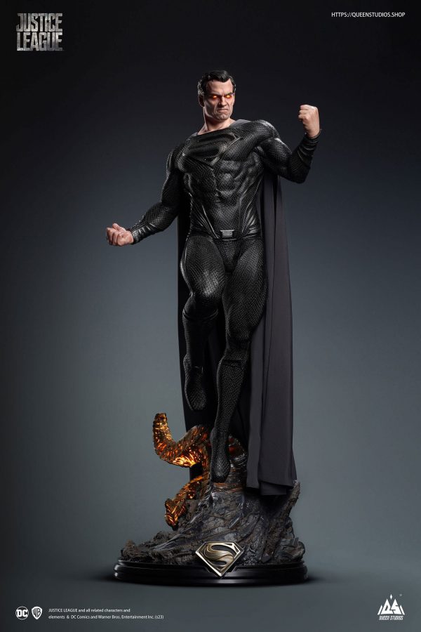 QUEEN STUDIOS SUPERMAN BLACK SPECIAL